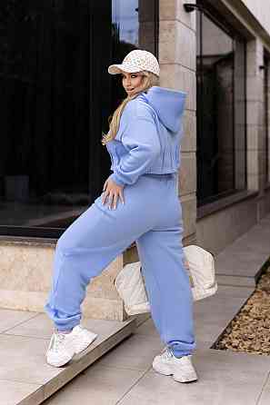 Спортивный костюм на флисе с коротким худи Navi батал Киев