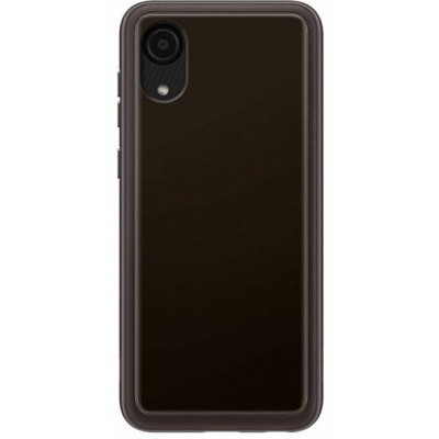 Чехол для мобильного телефона Samsung A03 Soft Clear Cover Black (EF-QA032TBEGRU) Винница - изображение 3