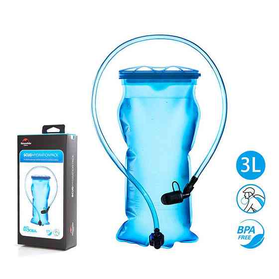 Питна система (гідратор) Naturehike PET NH18S070-D, 3 л, блакитний Київ