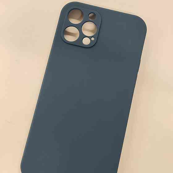 Чохол для iphone 12Pro Silicone Blue Київ