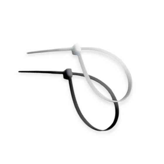 Хомут 300 x 3,6 чорний пластиковий Мукачево