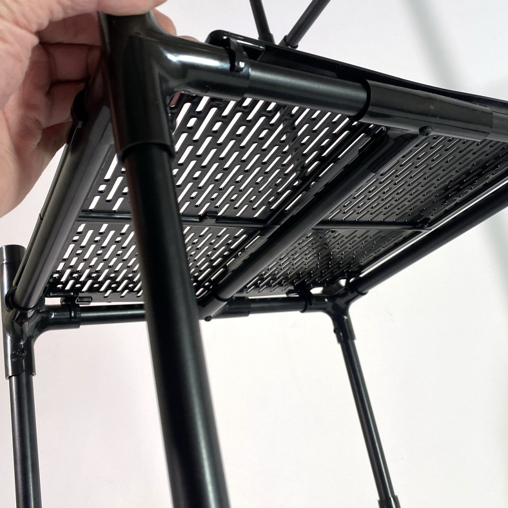 Полиця-стелаж у ванну кімнату Bona Part 1 - 3х ярусна етажерка з поличками для дрібних речей Борисполь - изображение 8