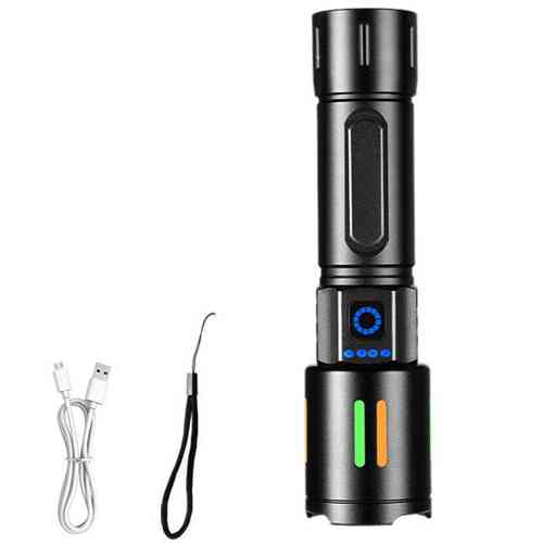 Яркий тактический фонарик CB-611-TG, Точечный ручной фонарь, Лучший тактический фонарь TI-99 Львов