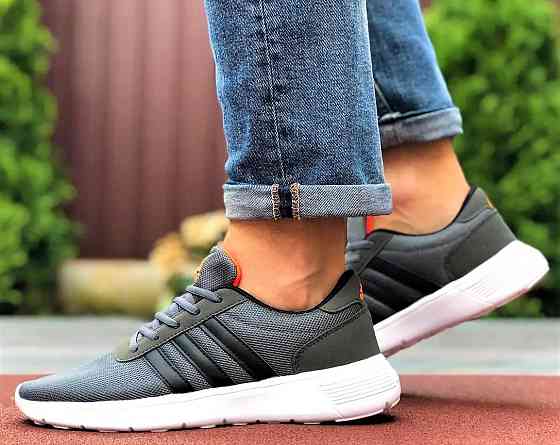 Кросівки Adidas Чоловічі Сірі Адідас BOOST (розміри: 41,42) Відеовідвідвід Дніпро