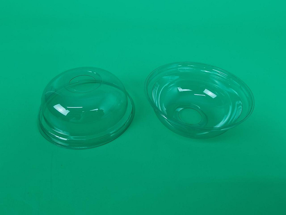 Крышка купольная с отверстием для стакана РЕТ (320,420,350NEW,250NEW,500NEW) NEW (новая) (100 шт) Харьков - изображение 4