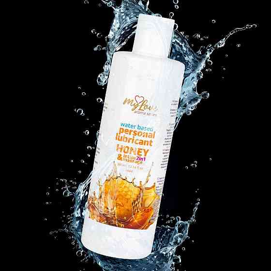 2в1 лубрикант та масажний гель - MyLove Aroma Series Intim&Massage Honey, 300 мл Sex Aura Київ