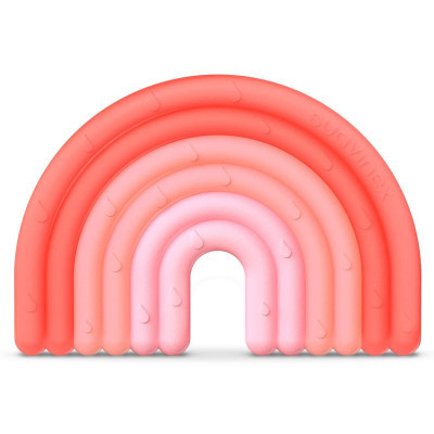 Прорізувач Suavinex силіконовий з бульбашками/рожевий (401434) Вінниця - фото 1