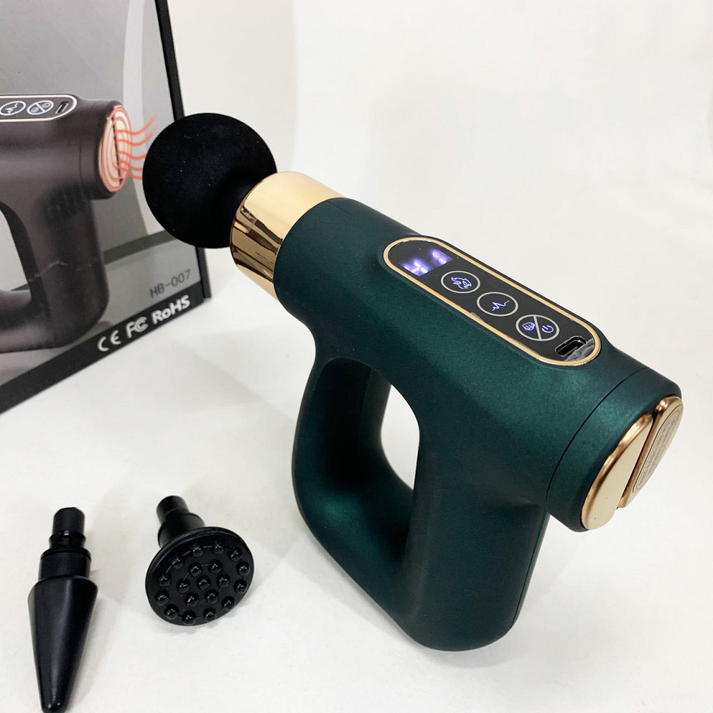 Вібраційний шийний масажер, Ударний масажний пістолет, Електричний масажний апарат для тіла MV-57 Львів - фото 2