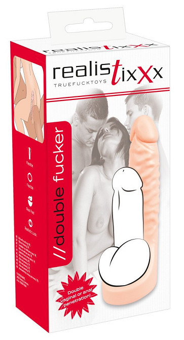 Насадка на член - Realistixxx Double Fucker Sex Aura Київ - фото 1