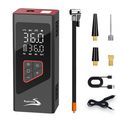 Автомобільний компресор Aspiring Storm 3 Powerbank 90W 30л Вінниця - фото 1