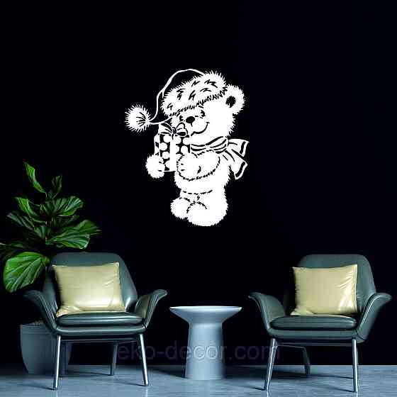 Декоративное настенное Панно «Новый год», Декор на стену 90*71 см Киев