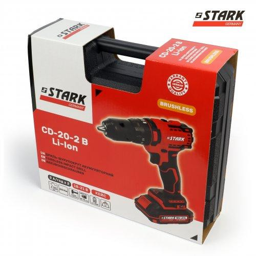 Дриль-шуруповерт акумуляторний Stark CD-20-2 B Li-Ion Одесса - изображение 2