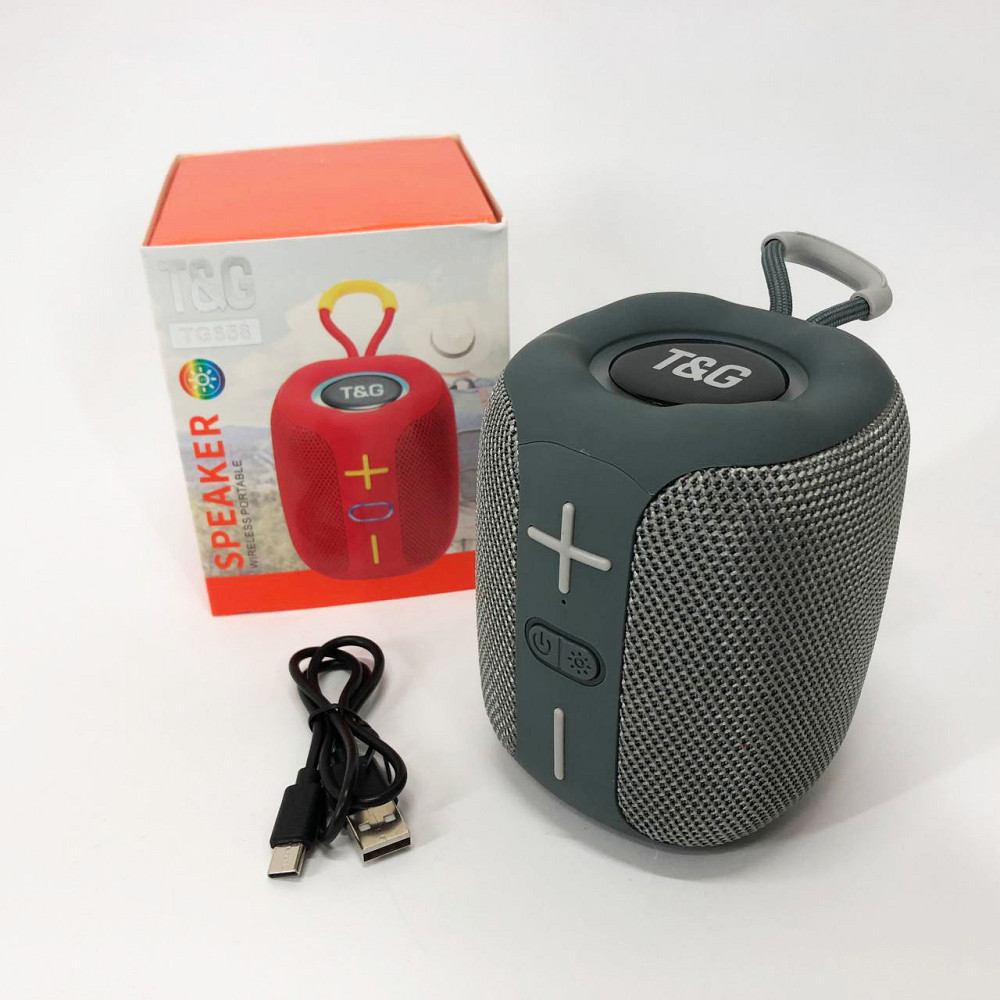 Bluetooth колонка с качественными басами TG658, Блютуз колонка с красивой подсветкой TL-45 Львов - изображение 12