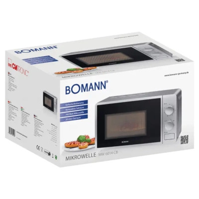 Микроволновая печь Bomann MW 6014 CB silver (MW6014CB silver) Винница - изображение 2
