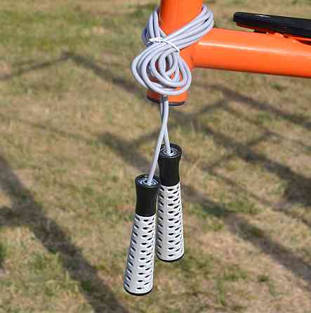 Скакалка PowerPlay 4206 Jump Rope PRO+ Сіро-чорна (2,75m.) Кам'янське