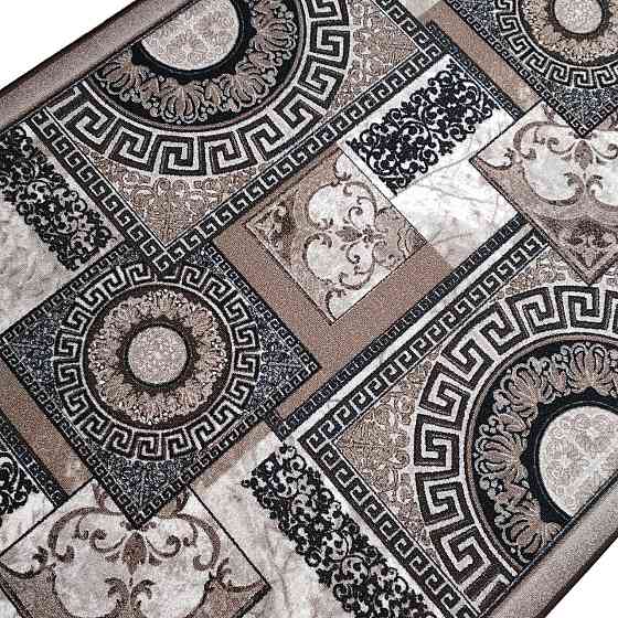 Ковровая дорожка лучшая цена, Версаче серый,  Ковёр на отрез 80, 80 Каменское