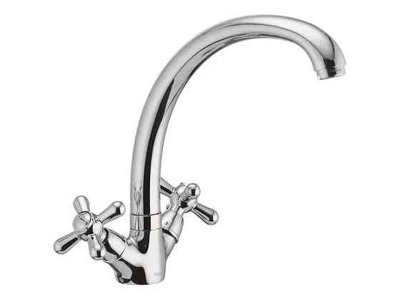 Змішувач на мийку хром DOMINOX 273 ГАЙКА ТМ HAIBA Київ