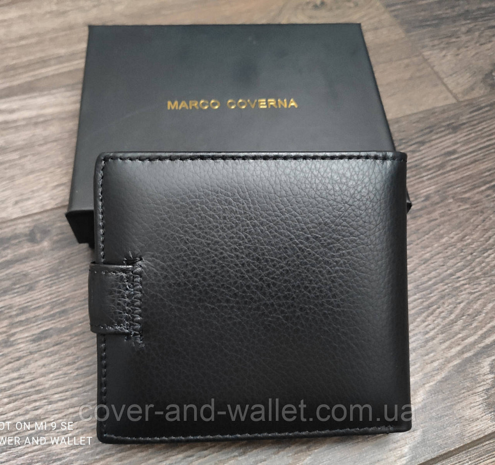 Класичний чоловічий гаманець з натуральної шкіри на багато карток Marco Coverna 107 Київ - фото 6