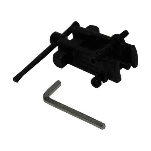 Знімач двозахопний "рильс" посилений 20-50 мм HESHITOOLS HS-E1137 Чернігів