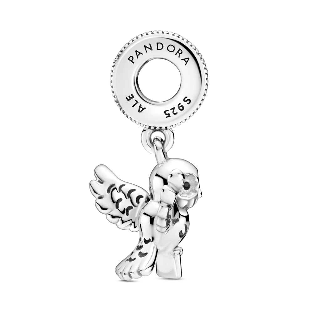 Срібна намистина Пандора  "Сова Хедвіг" 799123C01 MasterSem Київ - фото 2