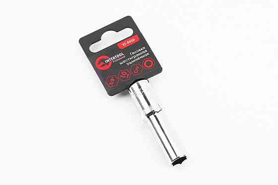 Головка торцева 6-гранна подовжена 3/8" 10мм CrV ET-0420 Київ