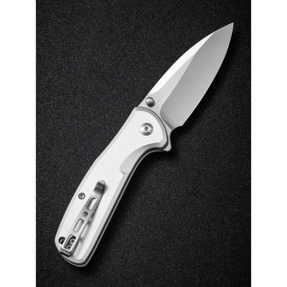 Ніж складаний кишеньковий Sencut ArcBlast, (7.6 см) 9Cr18MoV / Aluminum сірий Киев - изображение 9