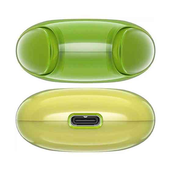 Бездротові навушники ACEFAST T9 Crystal (Air) color bluetooth earbuds Avocado Green Київ