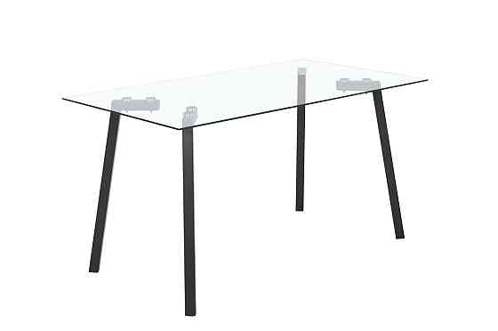 Стіл Бетті XS-1087, (140*80), чорний Киев