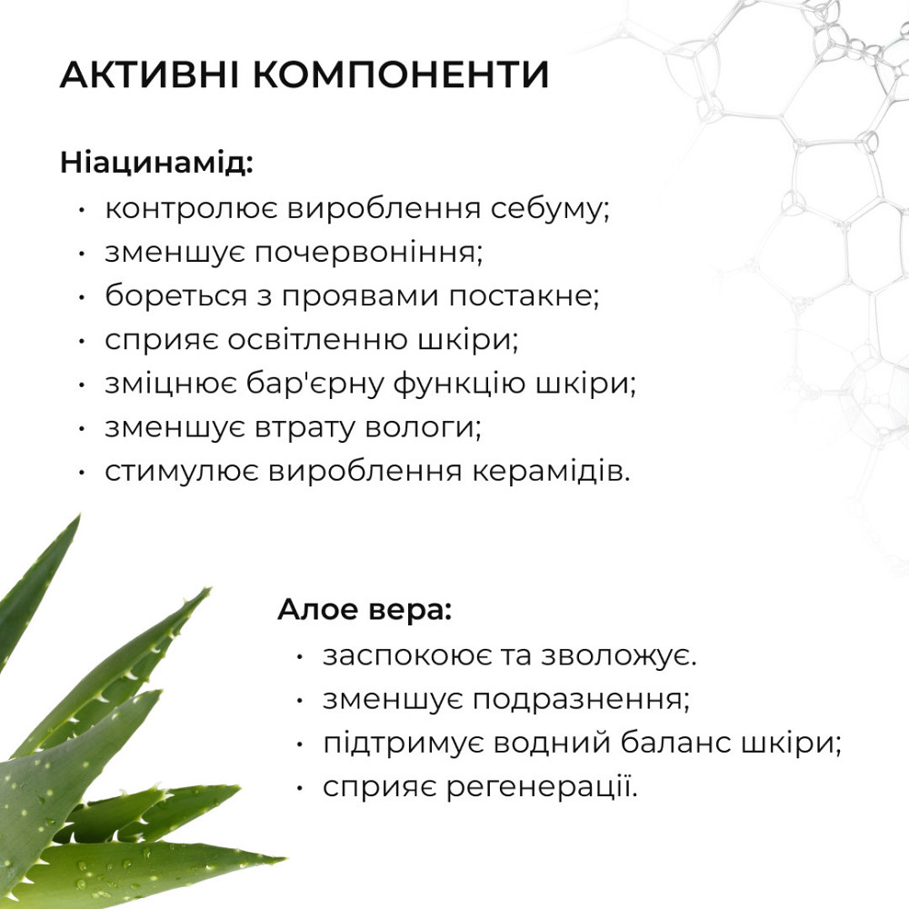 Набір для зменшення жирності та запалень з ніацинамідом Hillary Anti-Blemish Niacinamide Set Київ - фото 10