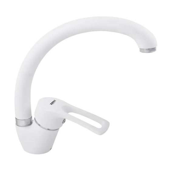 Кухонний змішувач Zerix YUB 181 білого кольору ZX2762 Харків