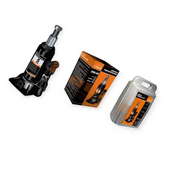 Домкрат гідравлічний 5 т, 195-380 мм (футляр) Мукачево