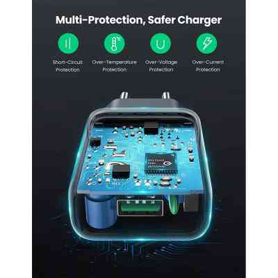 Зарядное устройство Ugreen CD122 18W USB QC 3.0 Charger (Black) (70273) Винница