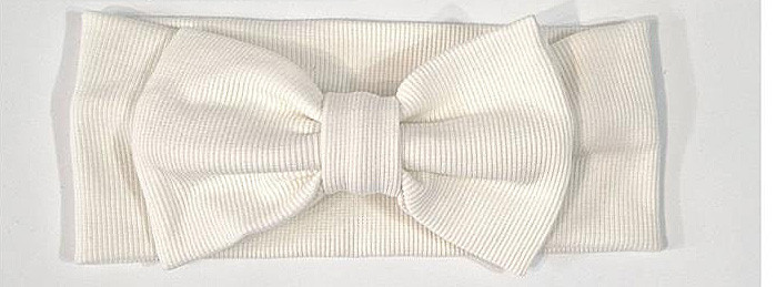Пов'язка для дівчинки модна біла Київ - фото 1