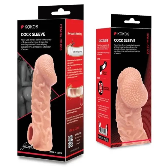 Насадка на член Kokos Cock Sleeve CS 006 S Львів