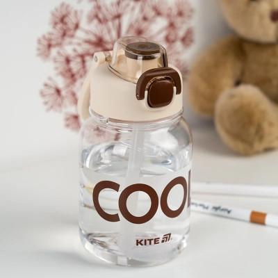 Поильник-непроливайка Kite 700 мл, біло-коричнева (K25-1217-1) Винница - изображение 7