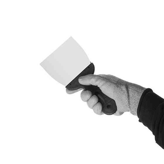 Шпатель із нержавійної сталі, 100 мм INTERTOOL KT-2100 Киев