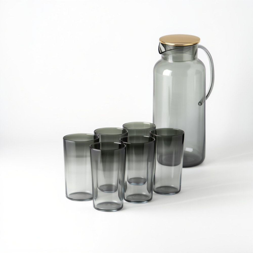 Глечик для напоїв в комплекті зі склянками 7 предметів HP-19-FX7 Коломыя - изображение 1