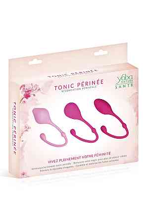 Набір вагінальних кульок SET 3 STAGE KEGEL BALL PINK Sex Aura Київ