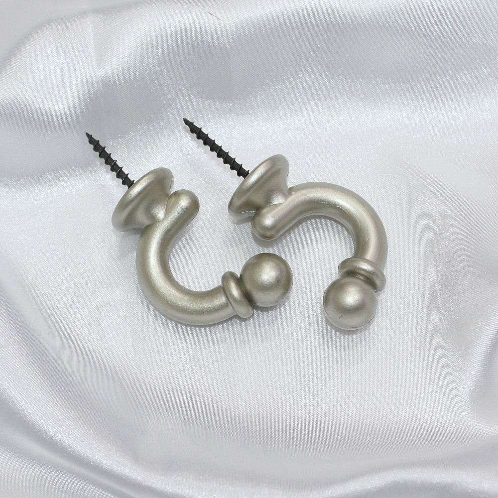 Гачки для підхватів (015кр) набір 2 шт Алюмінієвий (83-015) Київ - фото 2