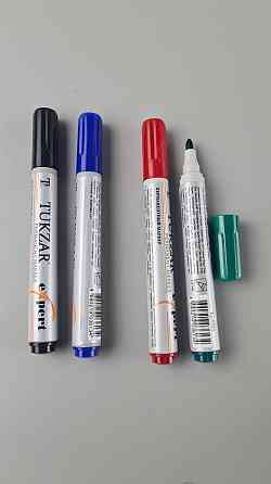 Набір Маркерів No TZ-5551-4-K (4 кольори: синій.чорний.червоний.зелений, картон.) (1 пачка) Харків