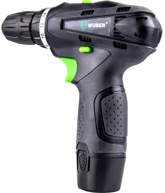 Акумуляторний шуруповерт Wuber 18В +2 батареї (Польща) Київ - фото 3