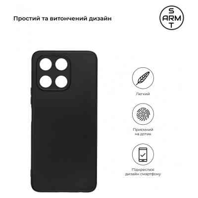 Чохол до мобільного телефона Armorstandart Matte Slim Fit Honor X6a Camera cover Black (ARM71060) Вінниця