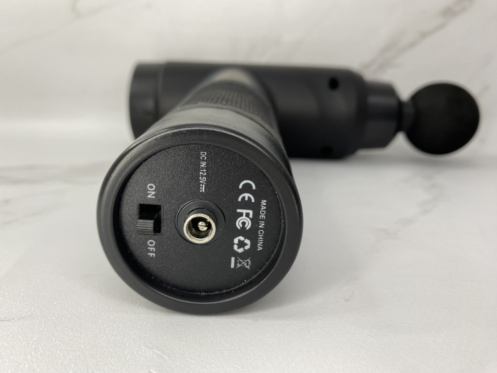 Б/В Перкусійний масажний пістолет Zerolia Massage Gun, 30 швидкостей, сенсорний LCD-дисплей, акумулятор 2500 мА·год Київ - фото 11