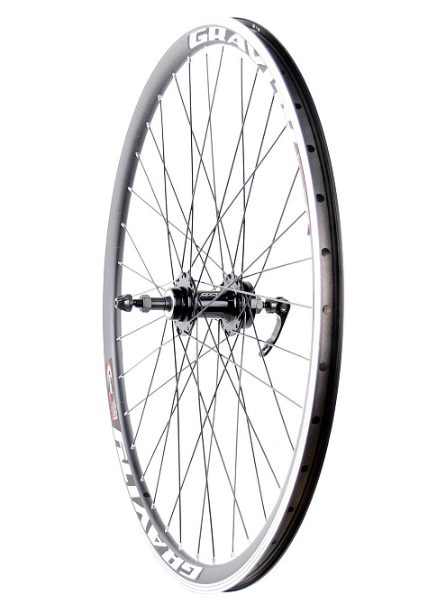 Колесо АЛ 27,5" заднее 14Gх36Н втулка NECO MS31R, эксцентрик Бровары - изображение 1