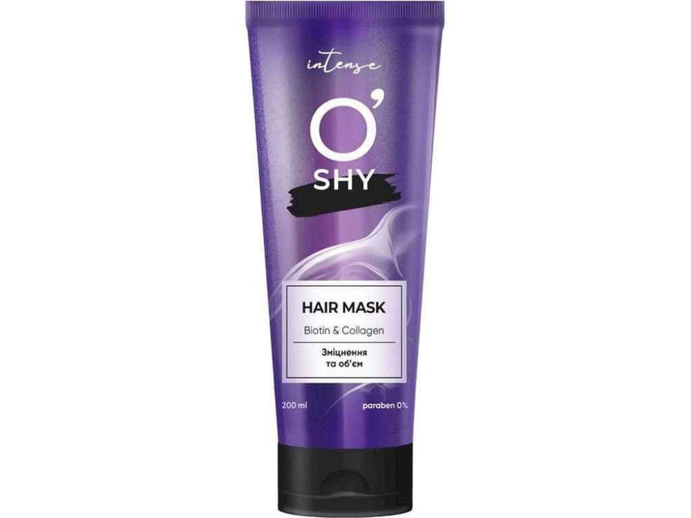 Маска для волосся 200 мл Intense BIOTIN COLLAGEN ТМ OSHY Київ - фото 1