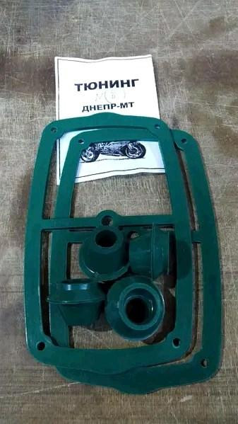 Набор резиновых деталей (зеленые, 2+4) мотоцикл Днепр , Мт Мукачево - изображение 1