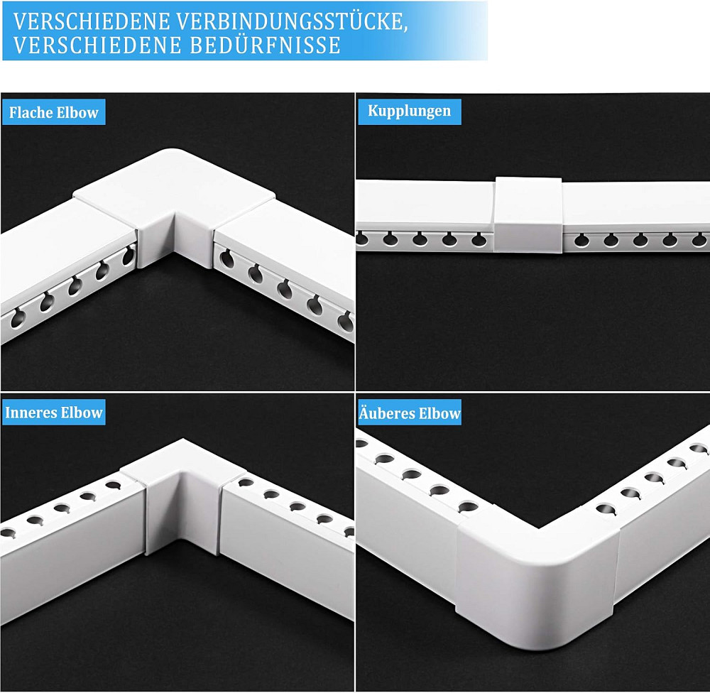 Самоклеючий канал для кабелів Alritz 9шт 3.5м Луцк - изображение 3