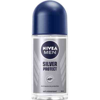 Антиперспірант Nivea Men Срібний захист кульковий 50 мл (42269083/4006000032726/4006000032733) Вінниця