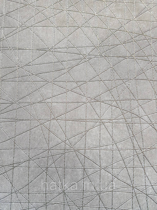 Шпалери вінілові на флізелін Sirpi Alta gamma Sempre 3 абстракція смужка павутинка золотом на темно бежевому Київ - фото 1