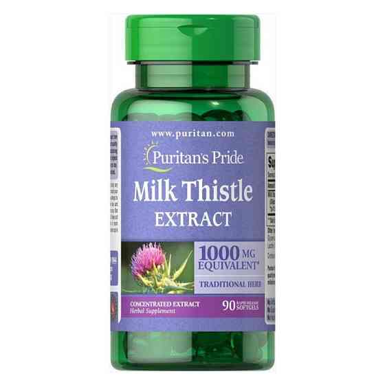 Milk Thistle 4:1 Extract 1000mg - 90softgels. Луцк